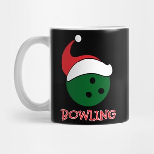 Bowling Christmas gift Mug